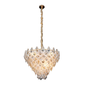 Lustre de Cristais GOLDEN DROPS 60CM DCD04623