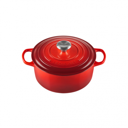 Panela Le Creuset Redonda Signature Bamboo Green 24 cm