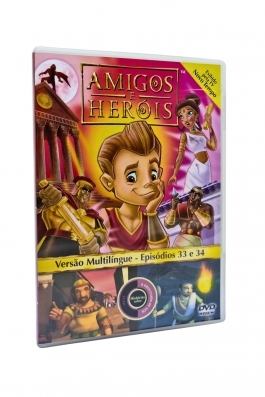 Comprar DVD Infantil Amigos e Heróis 9 - Episódios 18 e 19 - a