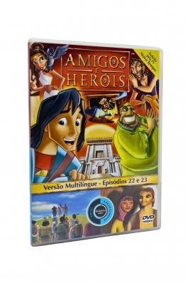 Comprar DVD Infantil Amigos e Heróis 10 - Episódios 20 e 21 - a