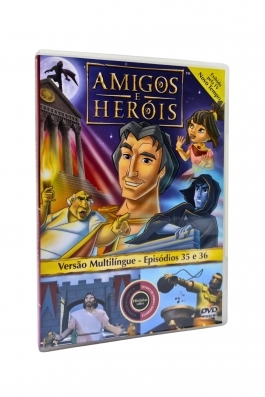 Comprar DVD Infantil Amigos e Heróis 14 - Episódios 29 e 30 - a