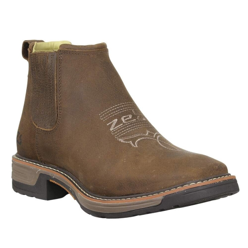 Botina Marrom Masculina Zebu Original 22702 - Rodeo West