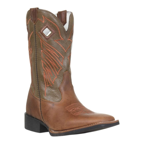 Bota Masculina Bico Quadrado Verde Classic 36521 - Rodeo West