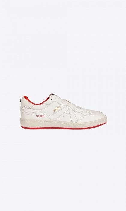 Schutz Tênis Smash Couro Prata | S2113600500010 - Transwearshop